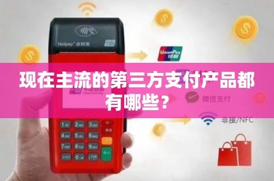主流第三方支付產(chǎn)品與網(wǎng)絡支付設備概覽